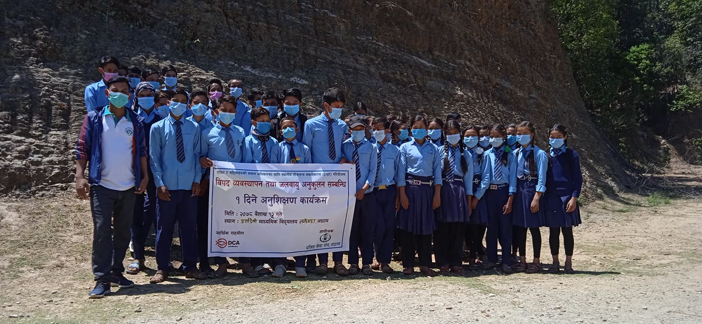  School level orientation on Climate change